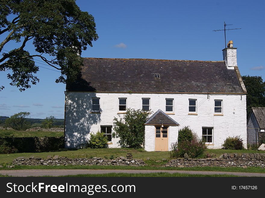 A scottish farm house in galloway