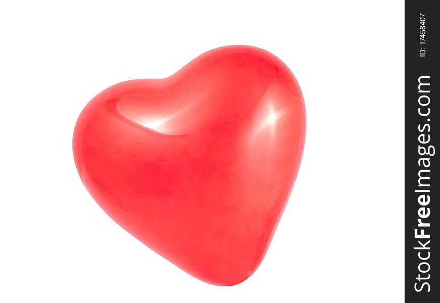 Red Balloon Heart