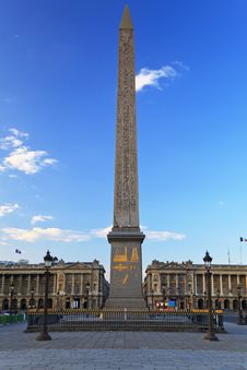 The Louxor Obelisk In Paris, France Royalty Free Stock Image