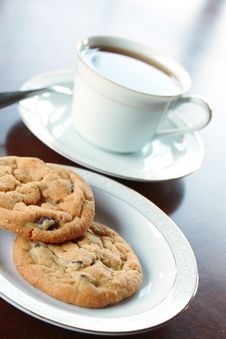 Tea And Cookies Stock Photo Tea And Cookies Stock Photo