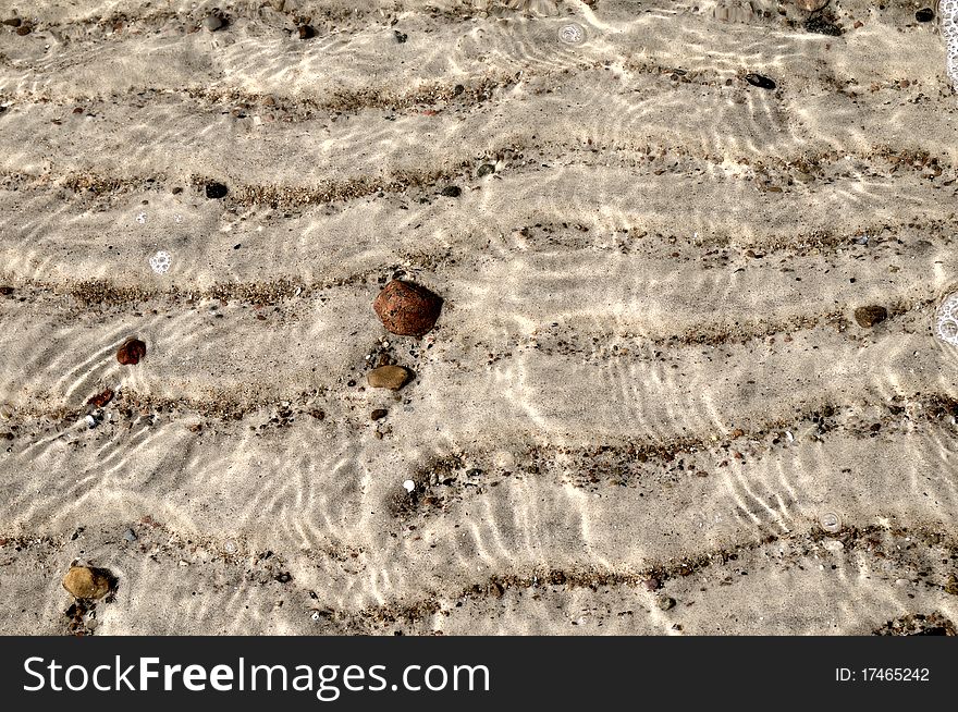 Sand Under Water