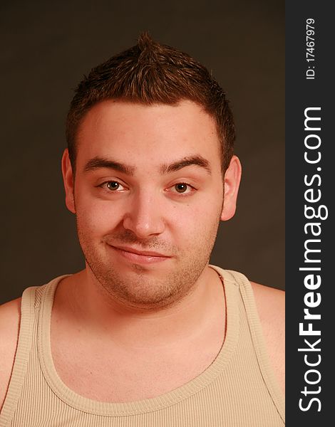 Portrait Of A Young Man, Studio.