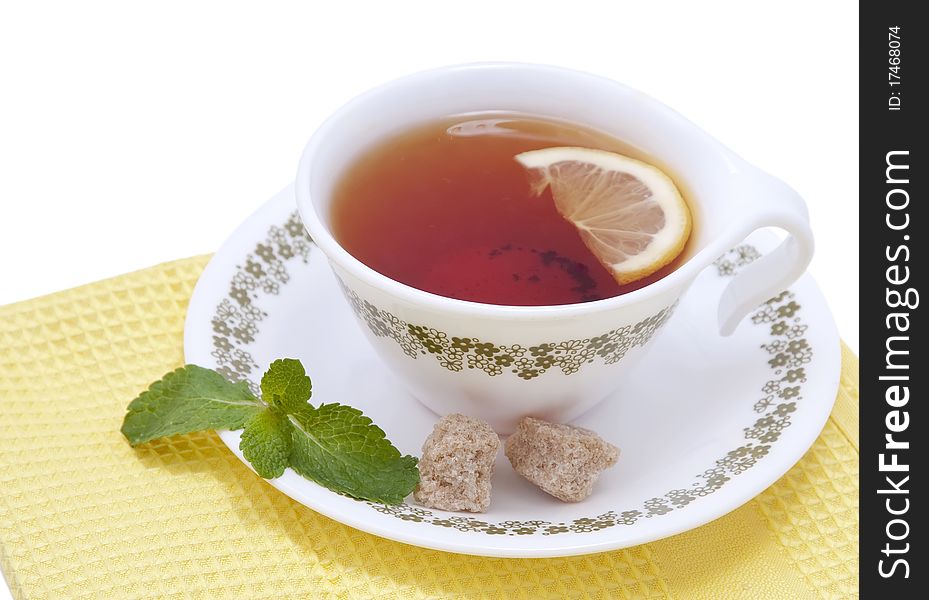 Tea With Mint And Lemon