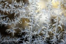 Frozen Glass Royalty Free Stock Images