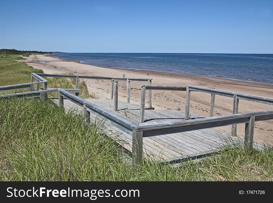 This was a very sturdy deck to view the sand dunes. This was a very sturdy deck to view the sand dunes.