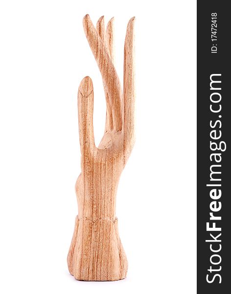 Wooden Female Hand