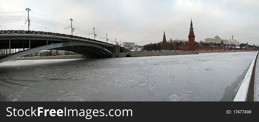 Russia, Moscow, panoramic view