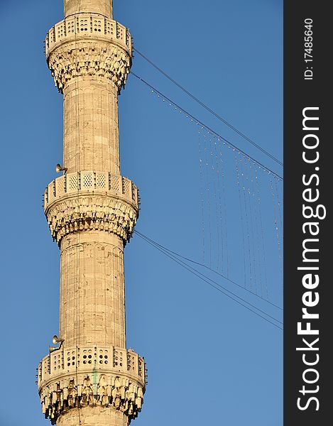 Mosque, minaret