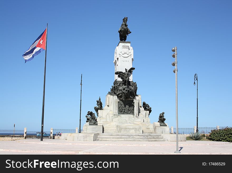 Antonio Maceo Monument Havana CUBA