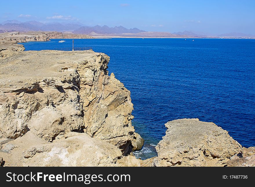 Egypt. Landscape with coral beach and Red Sea. Egypt. Landscape with coral beach and Red Sea.