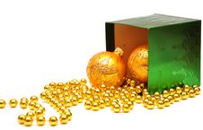 Christmas Gift Box Royalty Free Stock Photos Christmas Gift Box Royalty Free Stock Photos