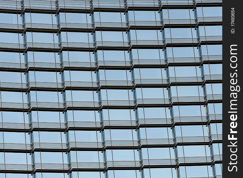 Glass windows of a modern condominium form pattern. Glass windows of a modern condominium form pattern