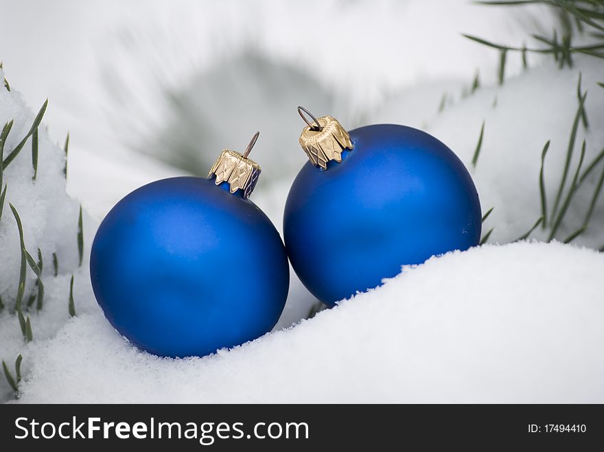 Ornaments On Tree