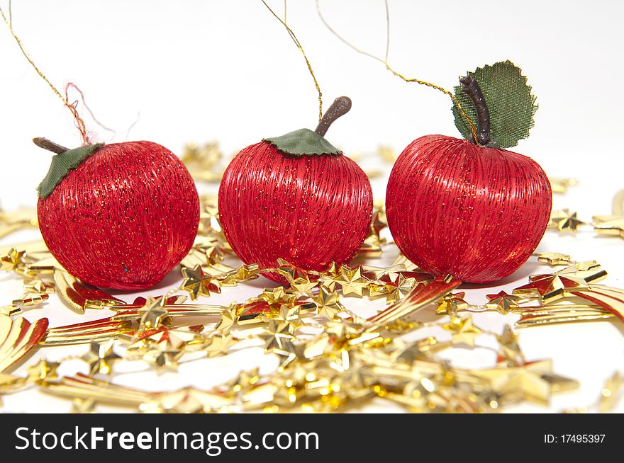 Christmas Ornament With Apples