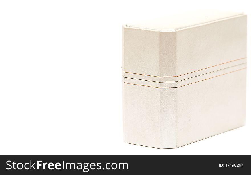 Gift box isolated on white background. Gift box isolated on white background