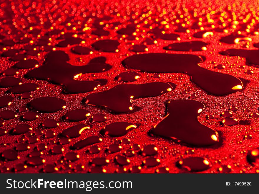 Beautiful drops of water fit for the background image