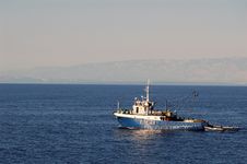 Fishermen Boat Royalty Free Stock Photography Fishermen Boat Royalty Free Stock Photography