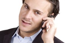 Man And Cellphone Stock Photos Man And Cellphone Stock Photos