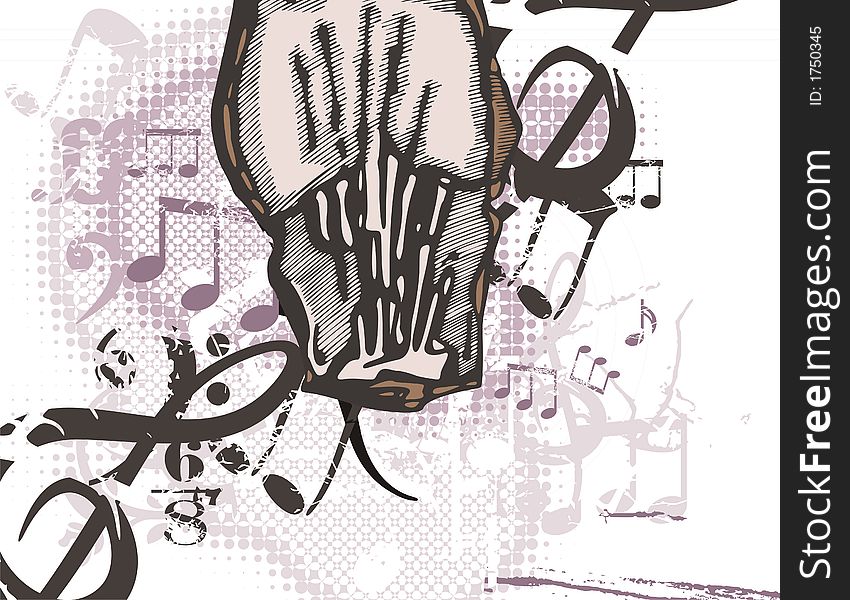 Musical Background in Grunge Style. Check my portfolio for much more of this series as well as many more similar and other great vector items. Musical Background in Grunge Style. Check my portfolio for much more of this series as well as many more similar and other great vector items.