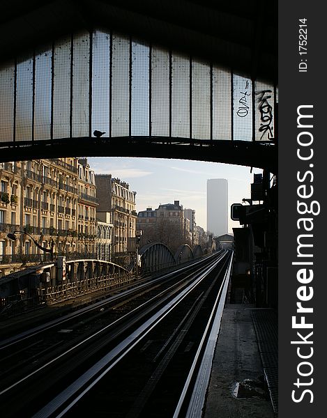 Metro To Montparnasse
