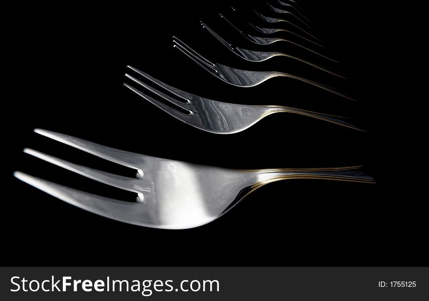 Several forks. Focus on second one
