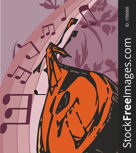 Musical Background in Floral Style. Check my portfolio for much more of this series as well as many more similar and other great vector items. Musical Background in Floral Style. Check my portfolio for much more of this series as well as many more similar and other great vector items.