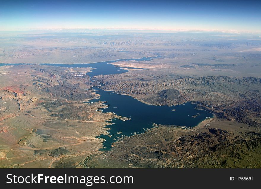 Lake in the rocky mountains. Lake in the rocky mountains