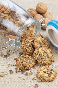 Crispy Cookies Royalty Free Stock Images Crispy Cookies Royalty Free Stock Images