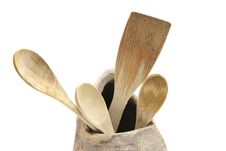 Old Cook Spoons Stock Photos Old Cook Spoons Stock Photos