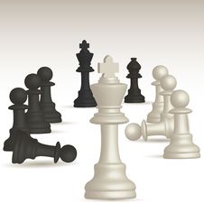 Chess Game Royalty Free Stock Image Chess Game Royalty Free Stock Image