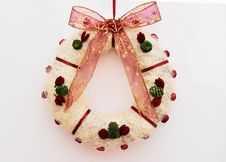 Christmas Wreath Royalty Free Stock Photography Christmas Wreath Royalty Free Stock Photography