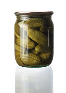 Pickled Cucumbers Royalty Free Stock Image