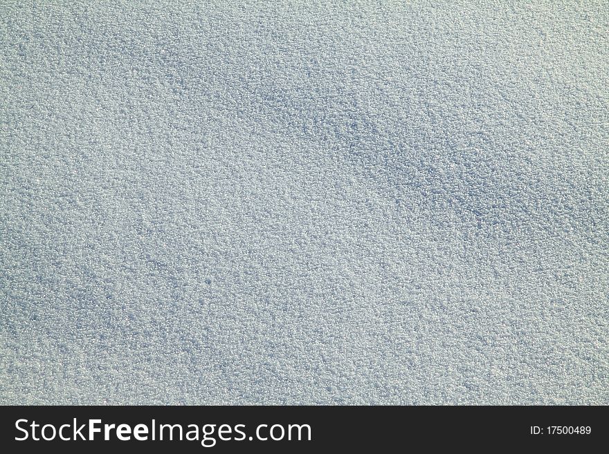 White homogeneous background from a snow. White homogeneous background from a snow