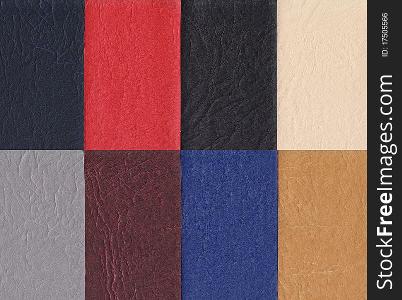 Leather fabric for covering furniture. Leather fabric for covering furniture