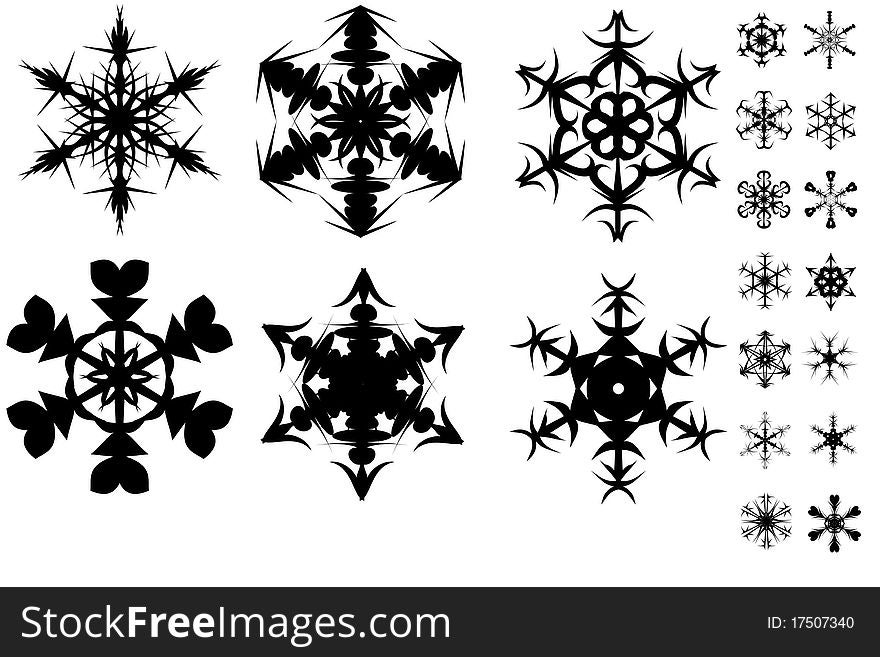 Nice snowflakes for christmas time !!!