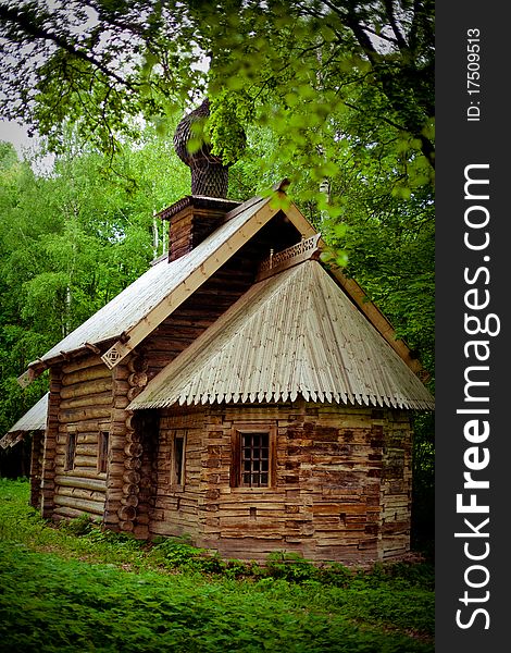 Izba is a traditional Russian countryside dwelling. Izba is a traditional Russian countryside dwelling