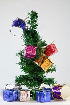 Christmas Tree And Gifts Stock Image Christmas Tree And Gifts Stock Image