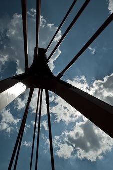 Bridge Pylon Stock Photography Bridge Pylon Stock Photography