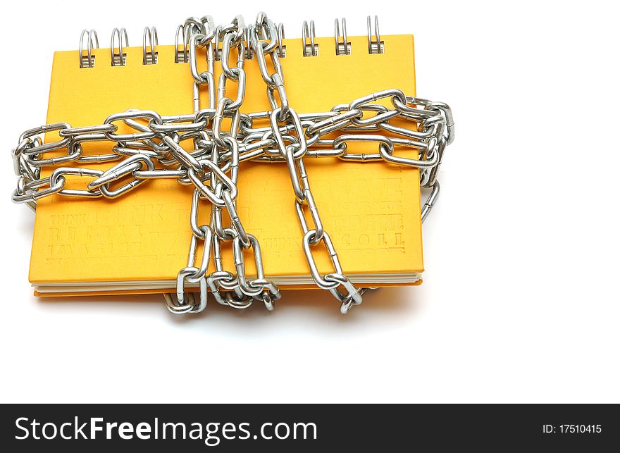 Notebook With A Chain