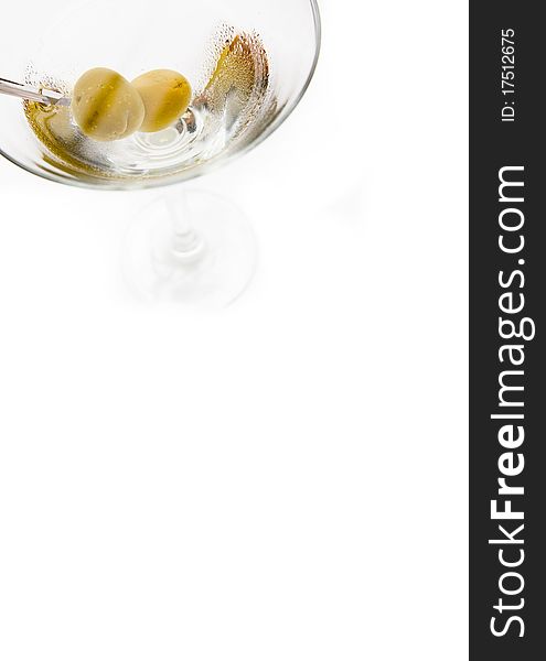 Classic Martini With Olives