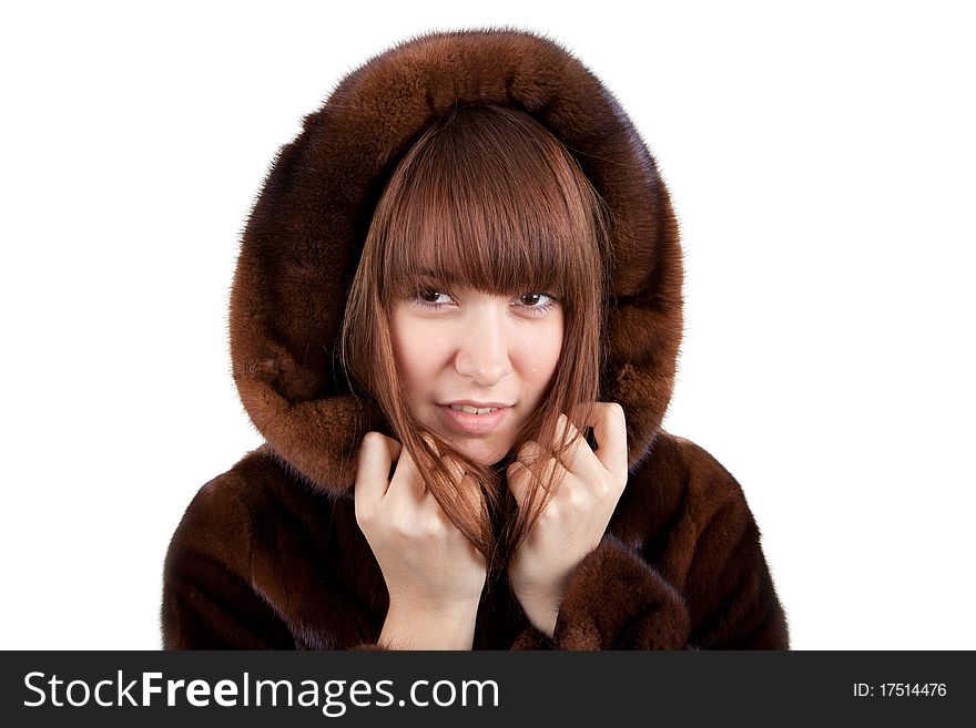 The Girl In A Mink Fur Coat