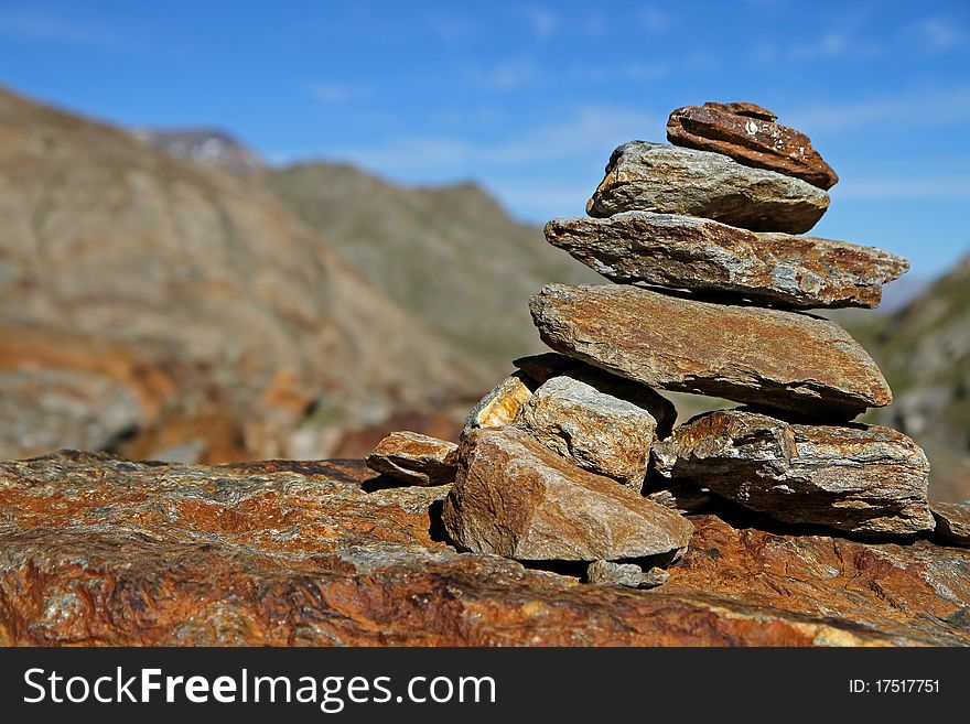 Stone sign