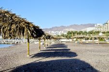 View On Resort Hotels In Eilat City, Israel Stock Photos