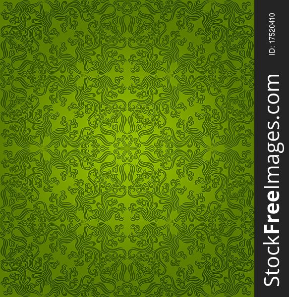 Seamless floral pattern. Vector illustration.