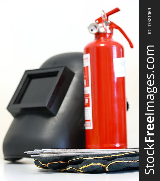 Welding equipment and Fire Extinguisher