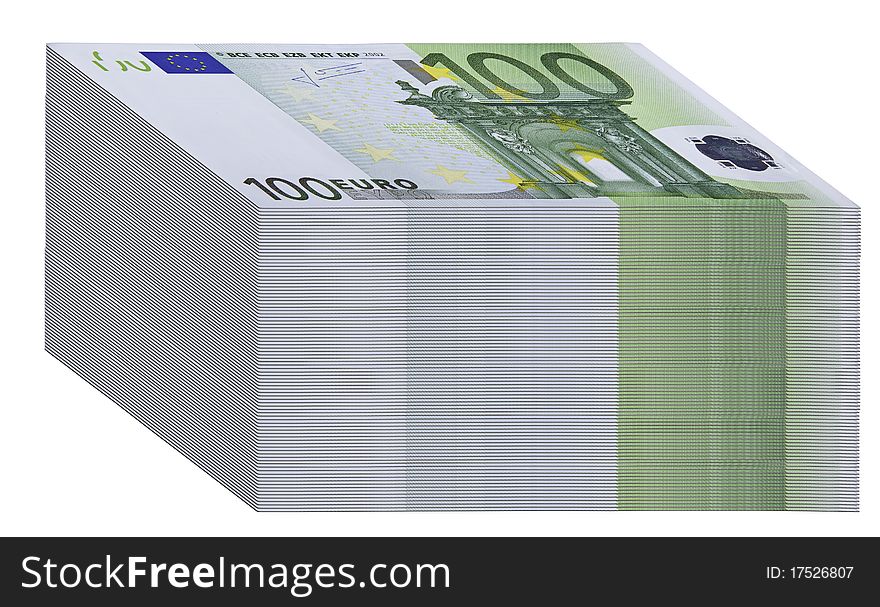 This image shows a stack of banknotes. This image shows a stack of banknotes