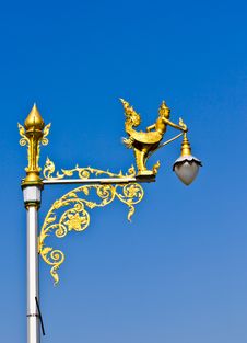 Lamp On Street Royalty Free Stock Photography