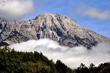 Tyrolien Mountains Royalty Free Stock Photos