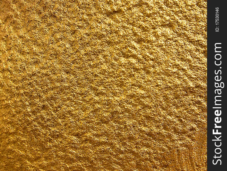 Abstract golden texture for background