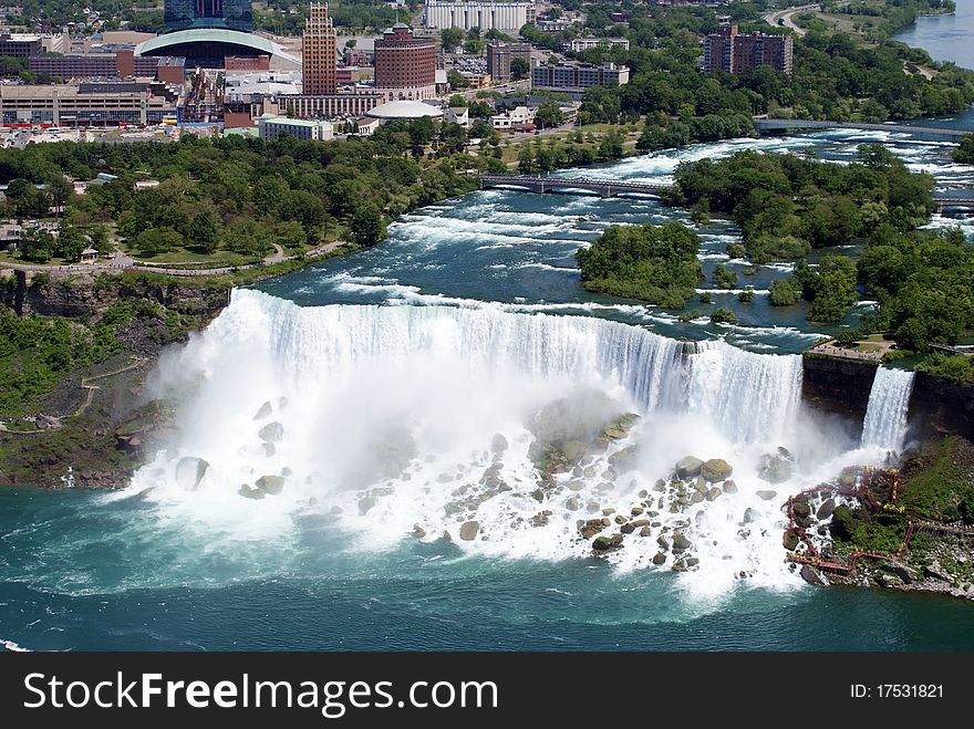 Across a sample of nature. Sixty feet of water in free fall. Across a sample of nature. Sixty feet of water in free fall